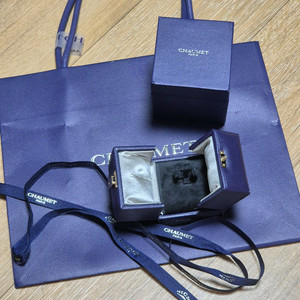 쇼메 링 반지 케이스 박스 쇼핑백 리본끈