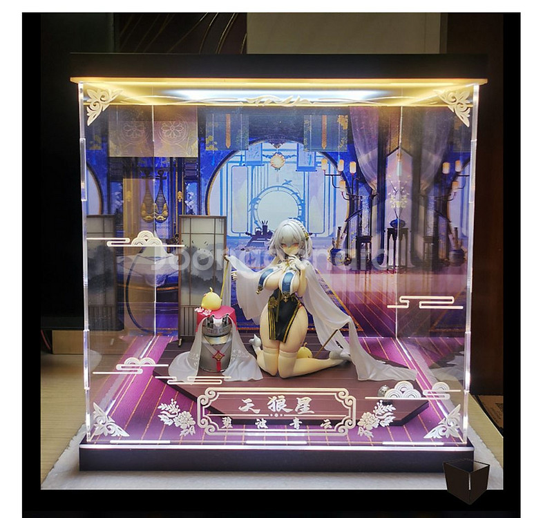 벽람항로 시리우스 푸른 물결의 구름 피규어외 전용케이스--0