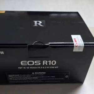 정품등록7만원 캐논 EOS R10 18-45 미개봉