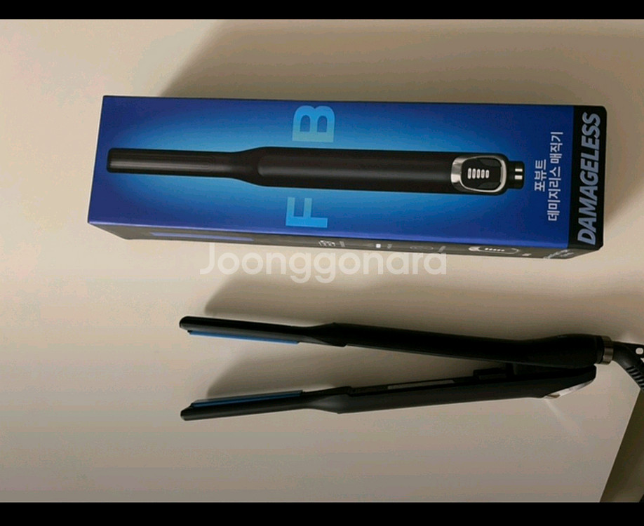 새상품)뿌리볼륨 슬림 고데기 매직기--0