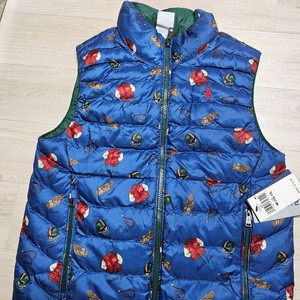 폴로 랄프로렌 아동 양면 패딩 조끼 M (10-12) 이미지