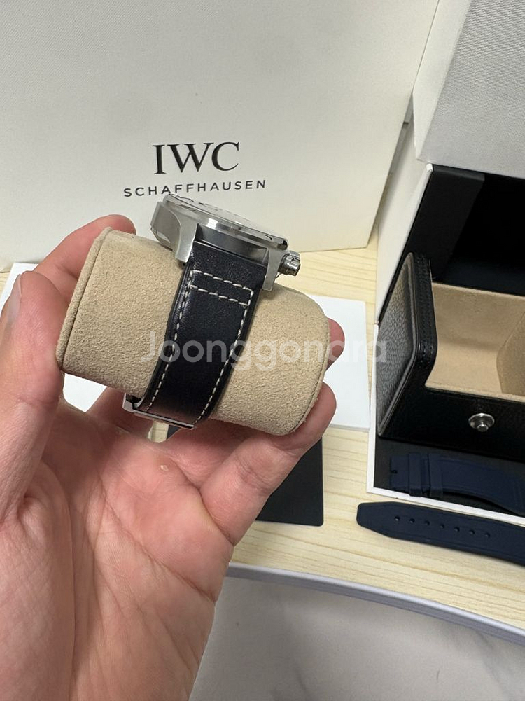 IWC 파일럿크로노그래프 41 청판시계 판매,교환--3