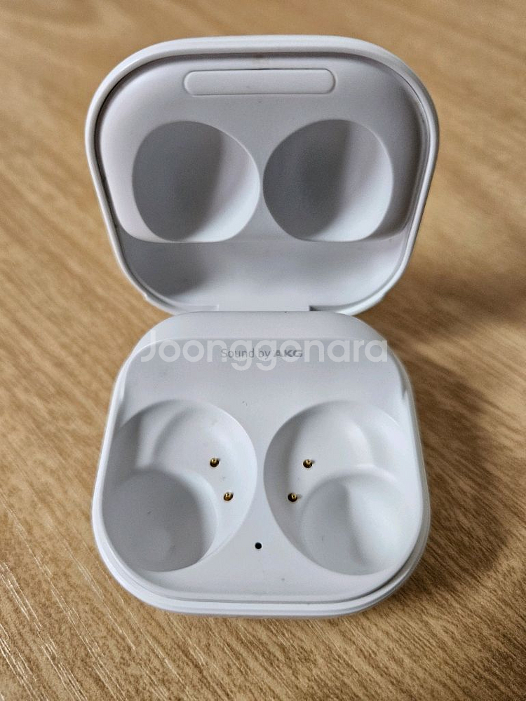 갤럭시 버즈2 화이트 충전본체 SM-R177--0