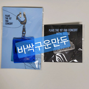 플레이브 팬콘서트 키링/뱃지