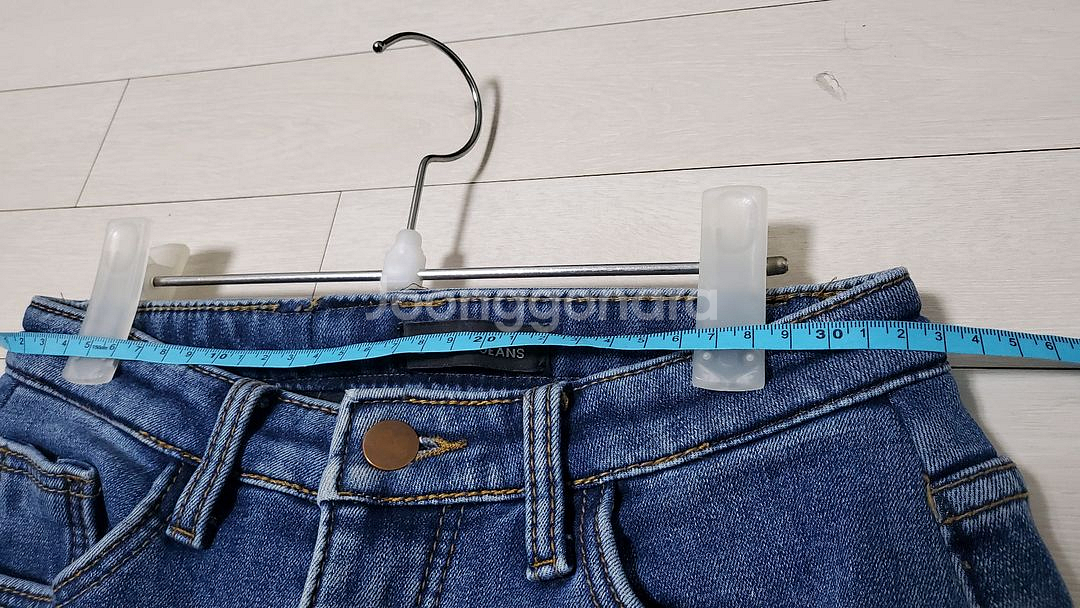 [M]여성-스판 융기모 일자청바지(중청)--2