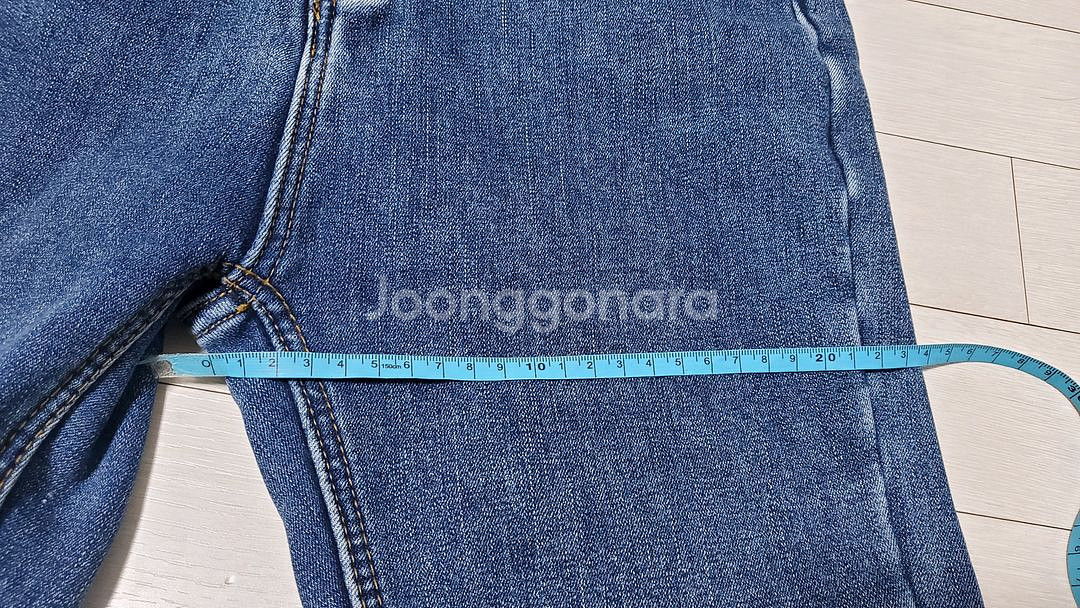 [M]여성-스판 융기모 일자청바지(중청)--4