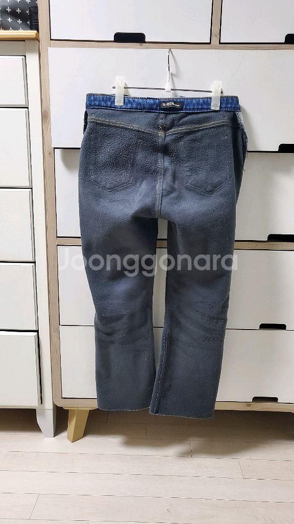 [M]여성-스판 융기모 일자청바지(중청)--7