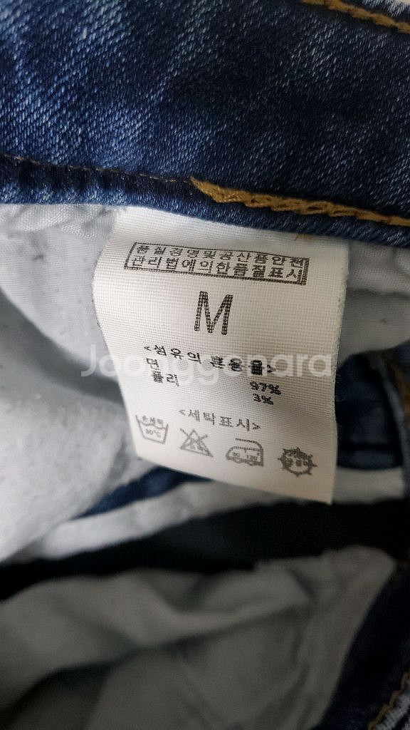 [M]여성-스판 융기모 일자청바지(중청)--6