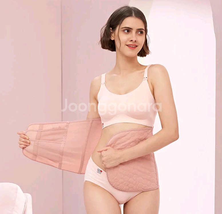 Ville 몸매보정 거들 장미핑크 컬러--2