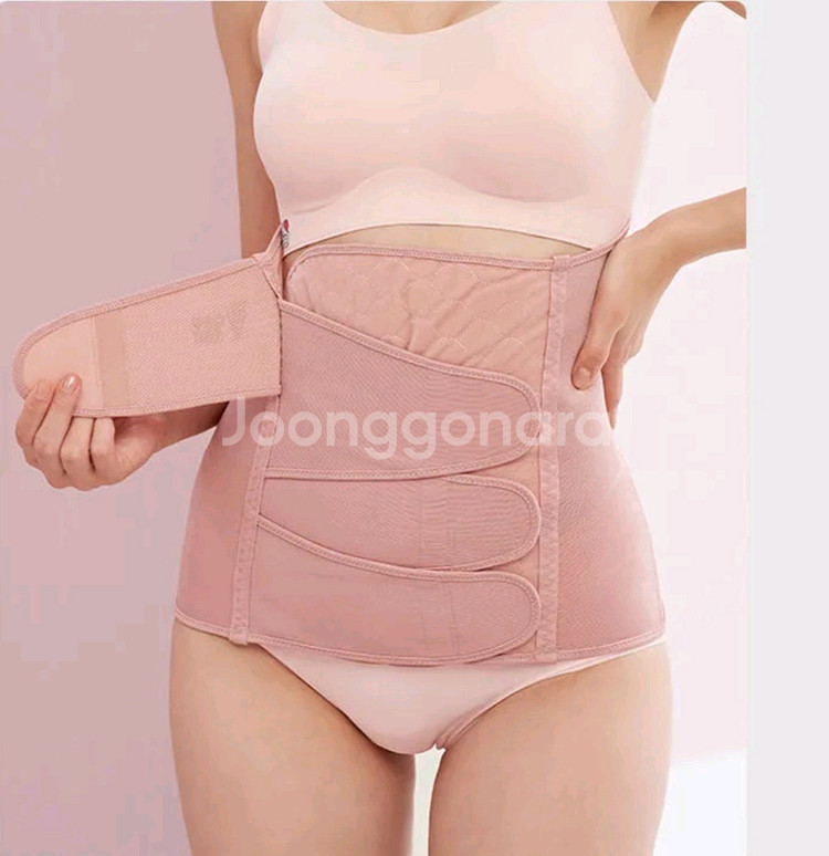 Ville 몸매보정 거들 장미핑크 컬러--4