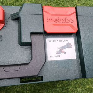 메타보18V충전그라인더 W18LTX125Quick본체만
