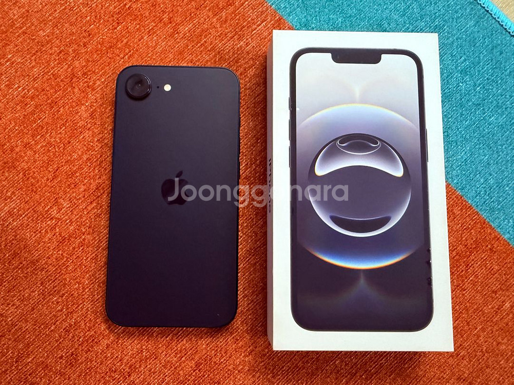 아이폰16e 블랙 512g - 애플케어--1