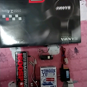 (RC)산와 송신기(수신기 없음.핸들스펀지 부식)중고