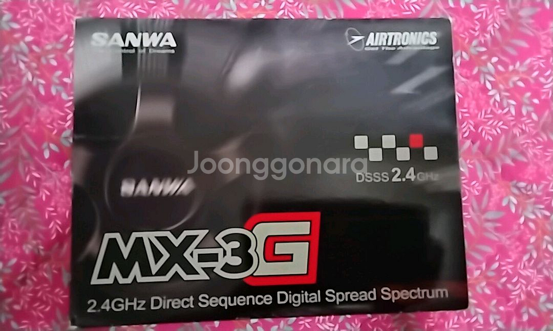 (RC)산와 송신기(수신기 없음.핸들스펀지 부식)중고--3