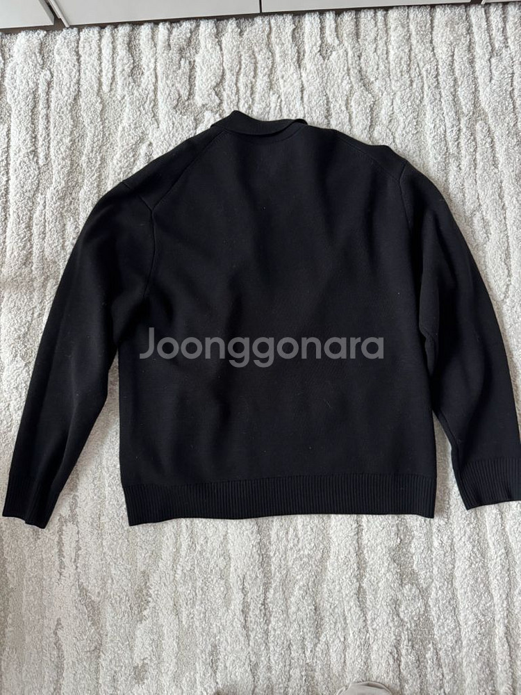 띠어리 블랙 가디건 L--5