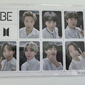 방탄소년단 BE 에센셜 앨범 일본FC 한정 특전 마그넷