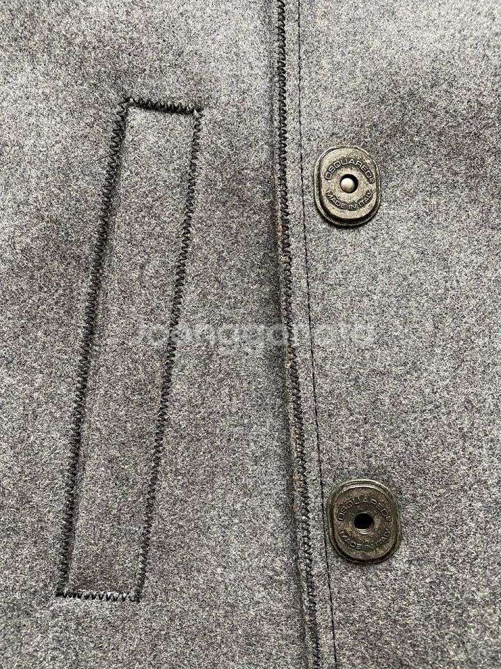 디스퀘어드 DSQUARED 캡틴 제독 코트 해군 피코트--5