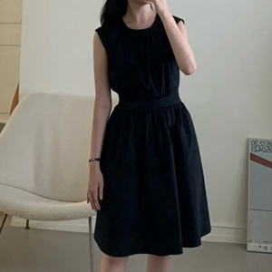 chauet 쇼에 블랙 매그놀리아 원피스 S사이즈