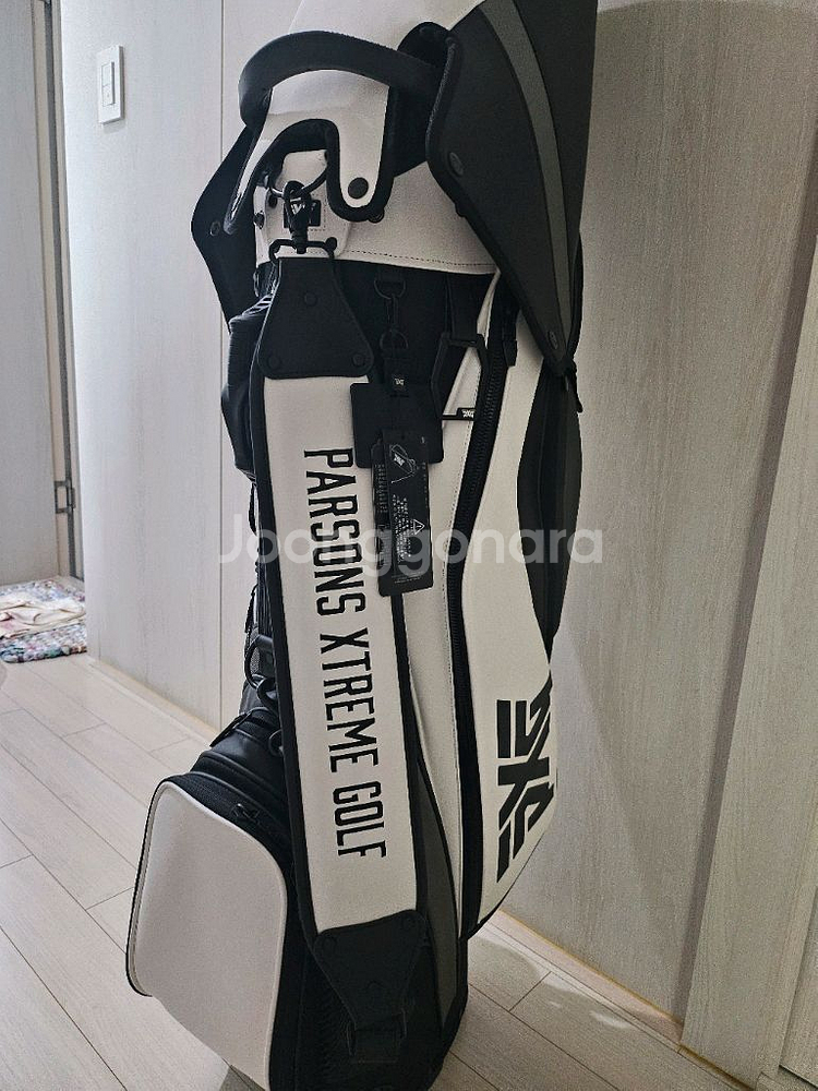 pxg 골프백 화이트블랙 새상품--4