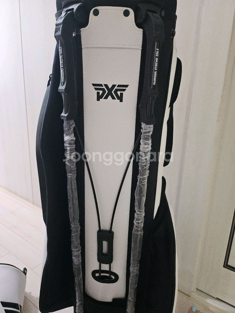 pxg 골프백 화이트블랙 새상품--3