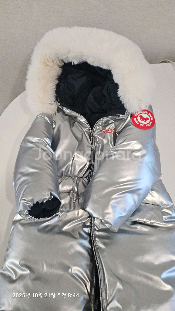 베베드피노 하트 제이미 리버시블 롱패딩 100--2