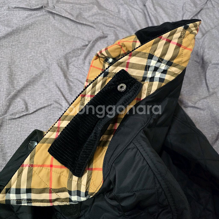 버버리 정품 다이아몬드 체온조절 퀼팅자켓--8
