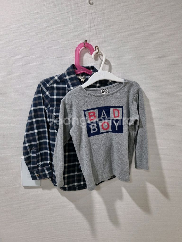 봉통 아동 남방 티셔츠--0