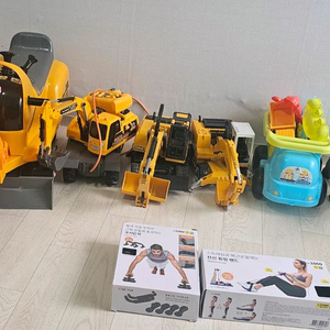 포크레인장난감 일괄 cat 타요 등등등 일괄 팝니다