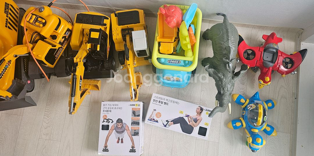 포크레인장난감 일괄 cat 타요 등등등 일괄 팝니다--5