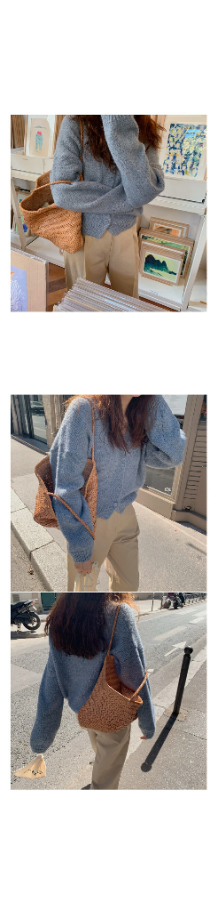 미뉴에트 소프트블루 가디건--0