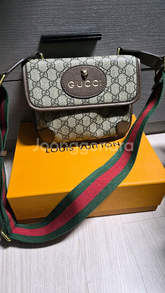 구찌오피디아 수프림 크로스백--0