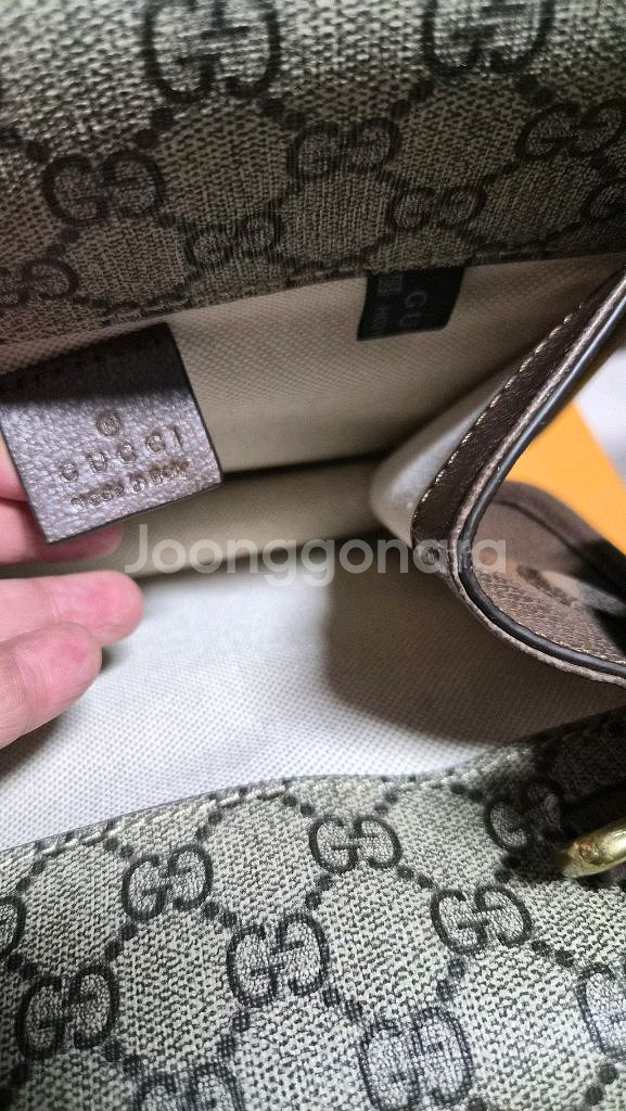 구찌오피디아 수프림 크로스백--3