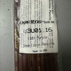 미국산 목수용 베리타스 지워지지 않는 연필 2팩