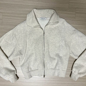 기모 크롭 집업 (새상품)