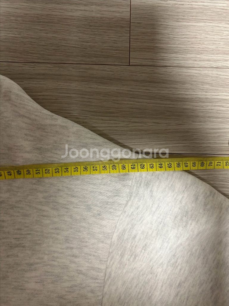 기모 크롭 집업 (새상품)--5