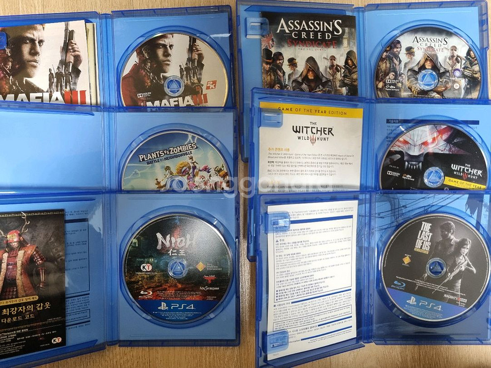 PS4 플스4 게임 타이틀 6장 일괄--2