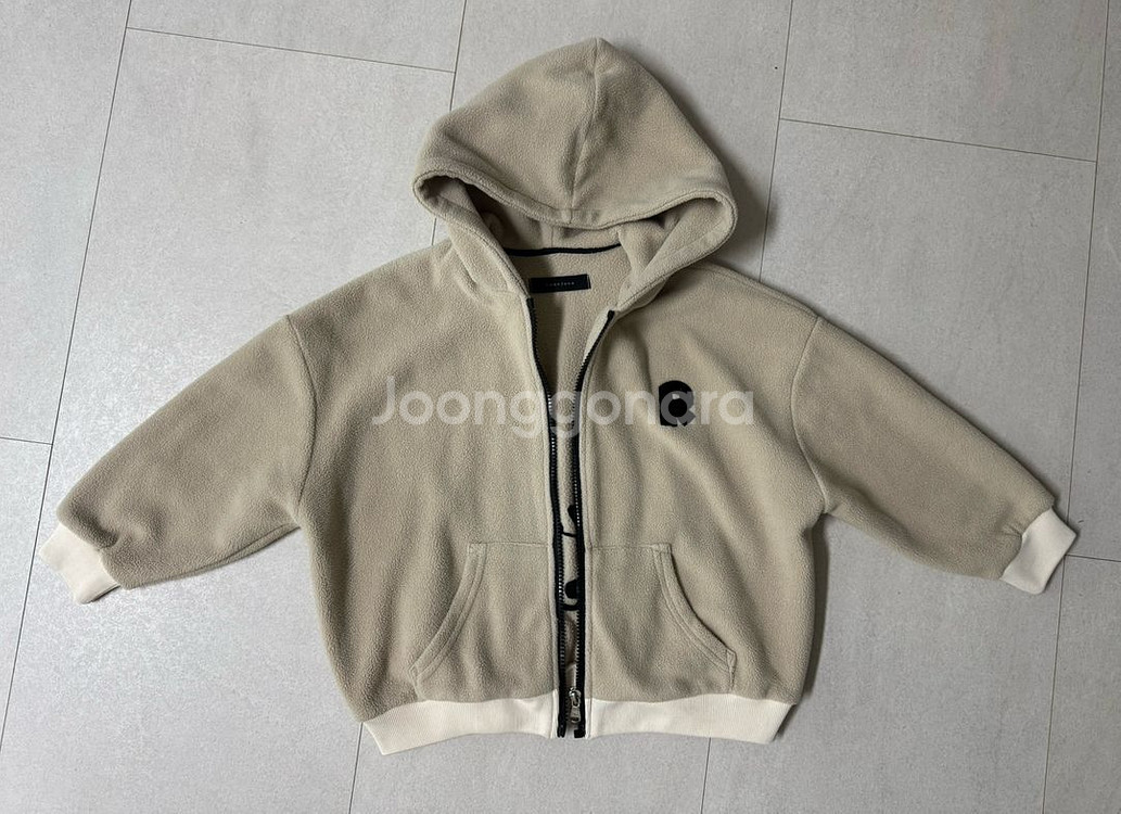 로아앤제인 후드 후리스 점퍼 110사이즈--0