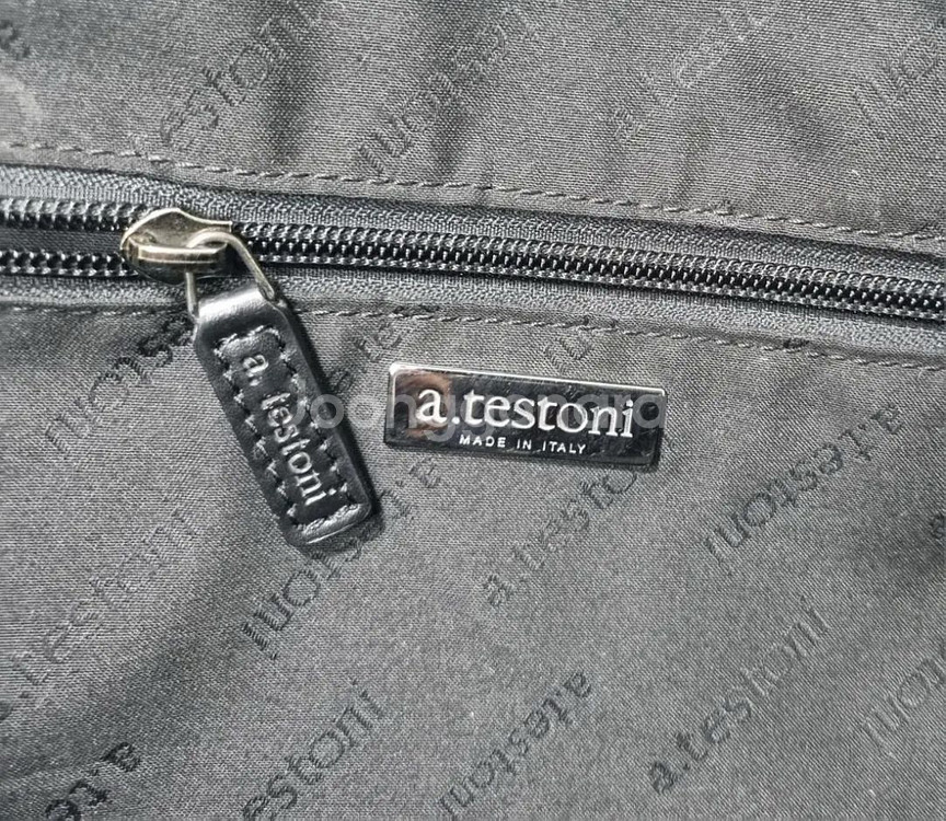 이태리.아테스토니 서류가방.브리프케이스.천연소가죽(거의--9