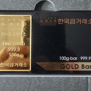 한국금거래소 골드바 100g