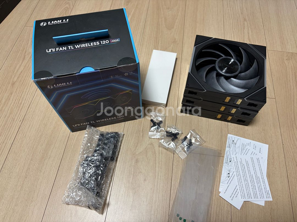 리안리 TL Wireless TL 120 블랙 3팩--0