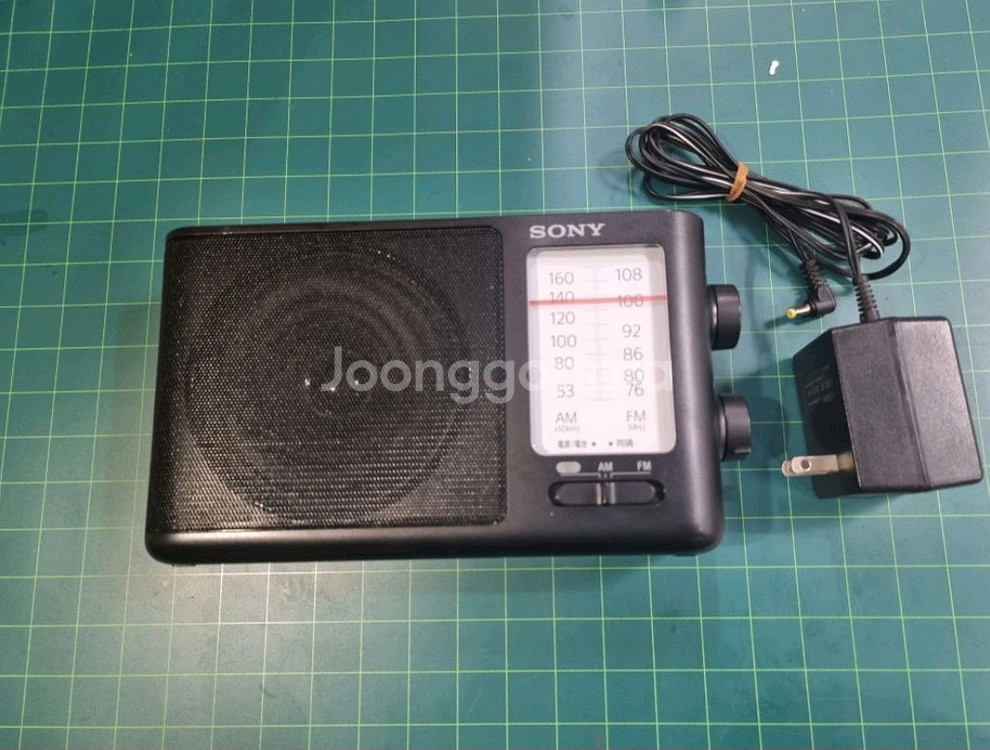 SONY 소니 레트로 AM/FM 라디오--0