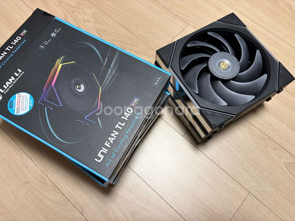 리안리 유니팬 TL140 블랙 (LCD X)--0