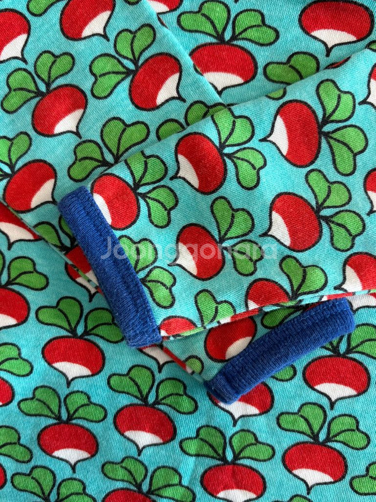 던스 긴팔티셔츠 86 파란색--3