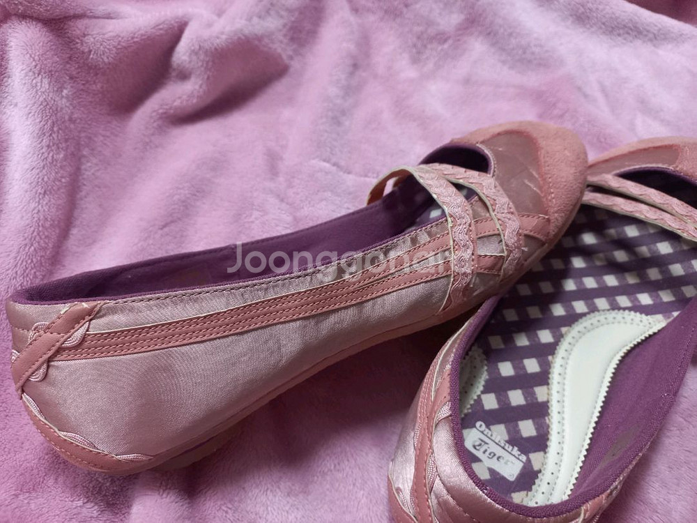 오니츠카타이거 플랫 슈즈 드라이빙 슈즈--5