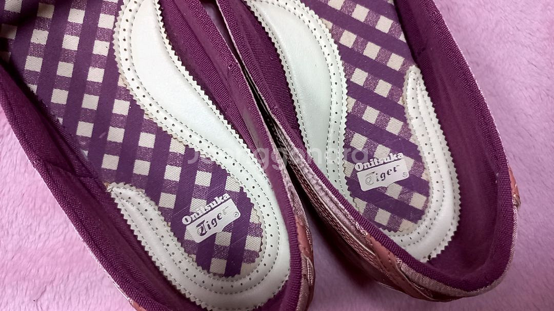 오니츠카타이거 플랫 슈즈 드라이빙 슈즈--4