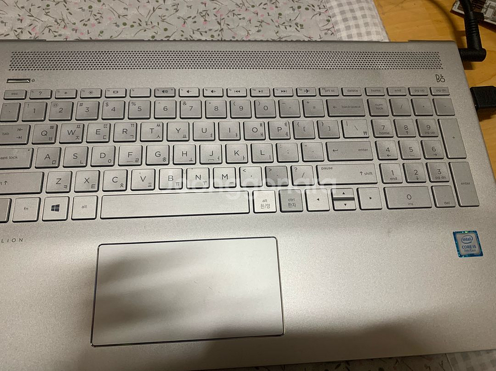 (부품용)HP 15 i5-7세대 판매--0