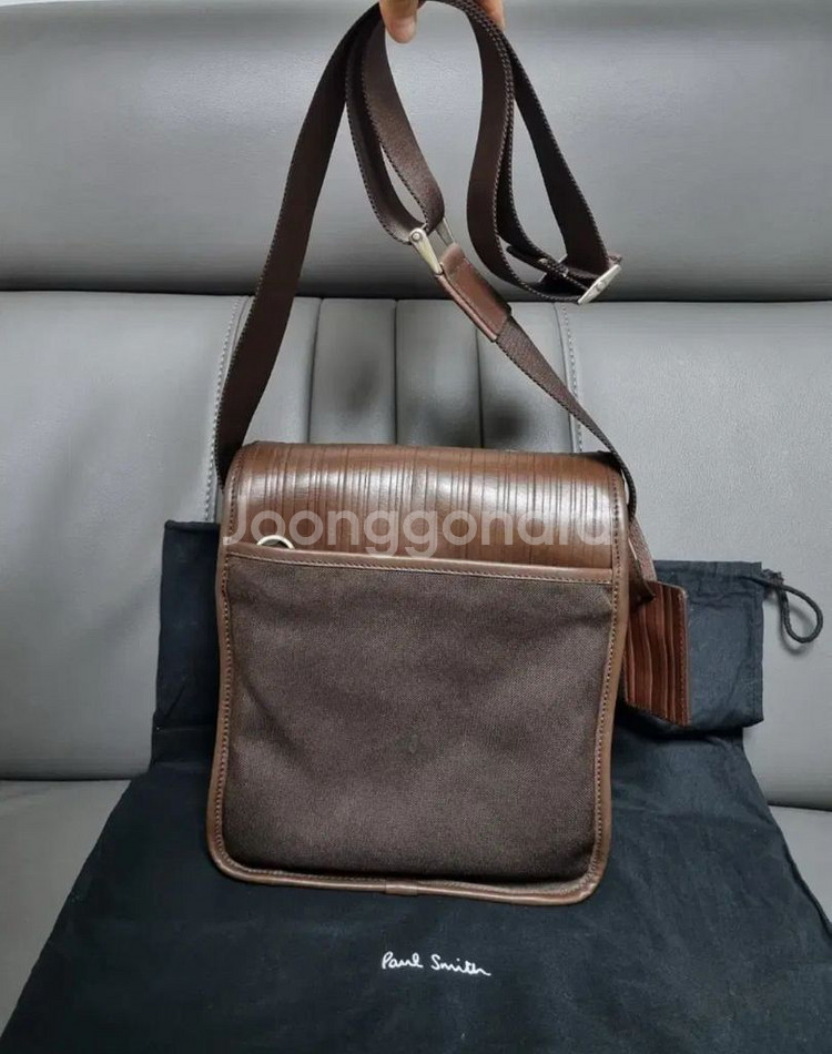 폴스미스 크로스백.메신저백(소가죽&나일론.상태깨끗좋음--6