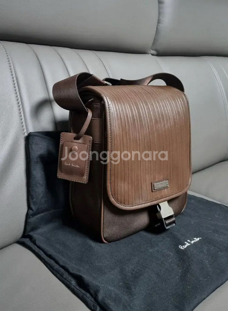 폴스미스 크로스백.메신저백(소가죽&나일론.상태깨끗좋음--3