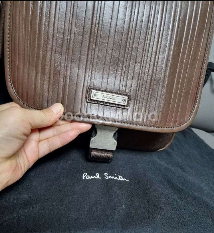 폴스미스 크로스백.메신저백(소가죽&나일론.상태깨끗좋음--5