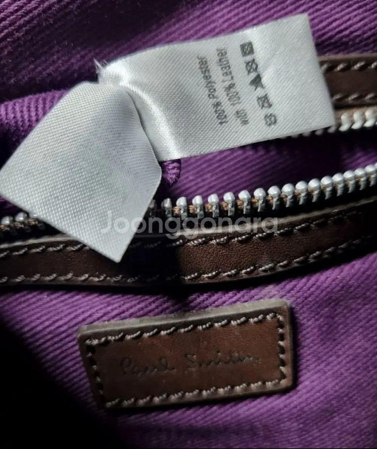 폴스미스 크로스백.메신저백(소가죽&나일론.상태깨끗좋음--9